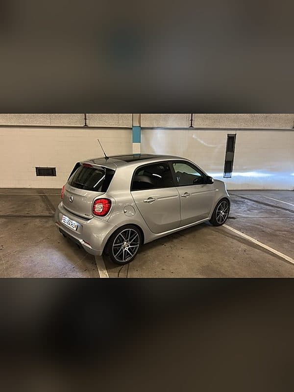 Smart forfour – Seitlich hinten